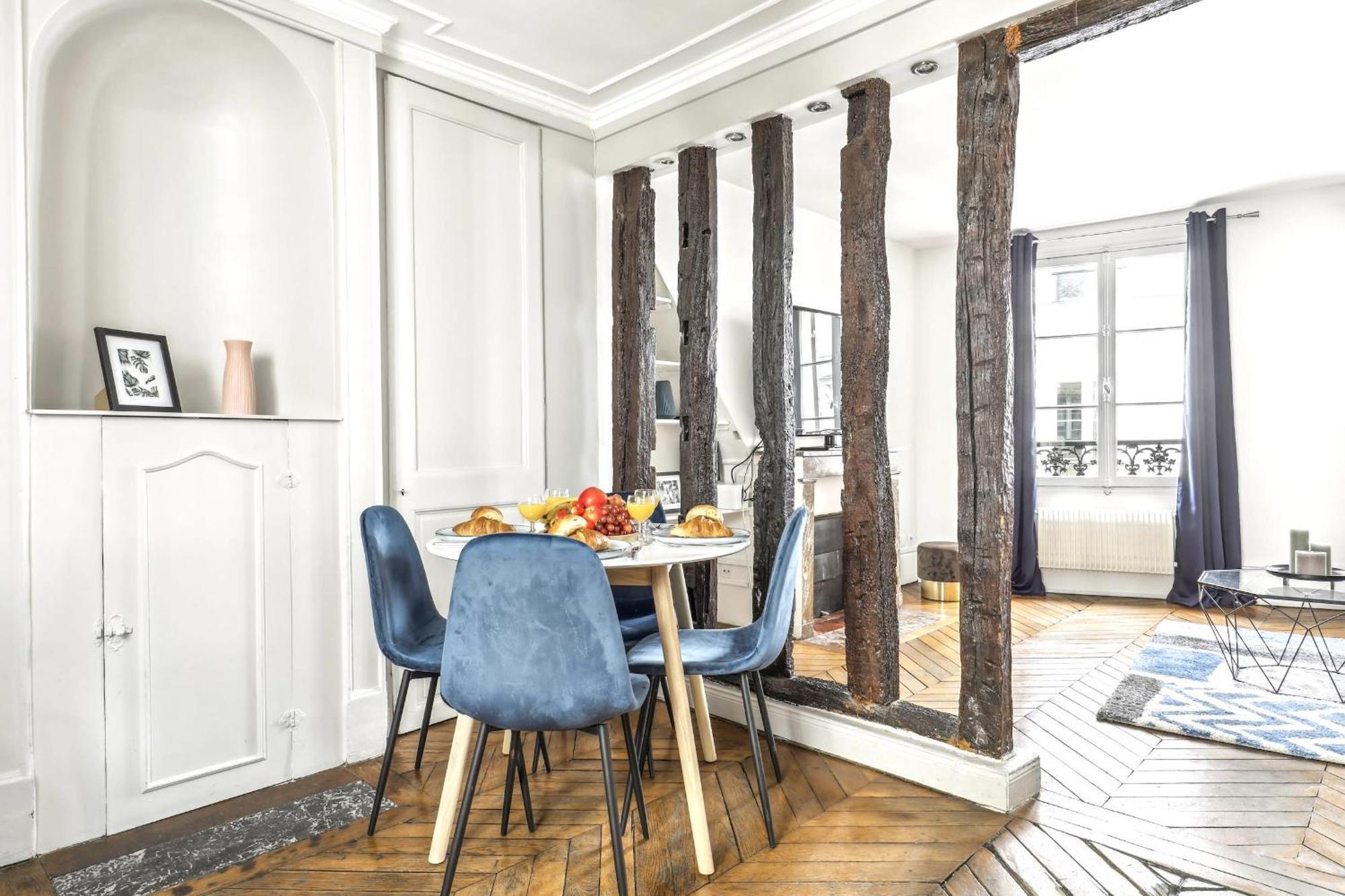 Le Marais 1Br Place Saint Paris Extérieur photo